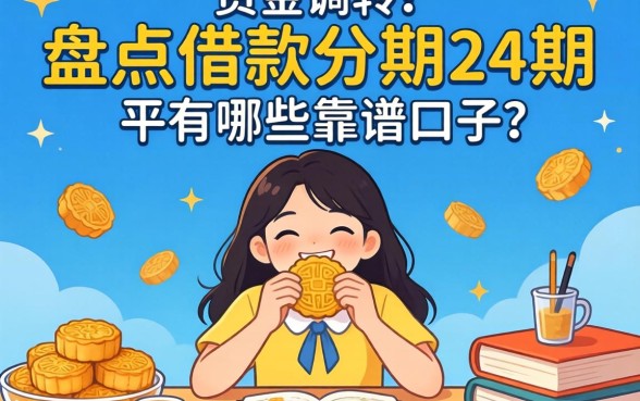 急需资金周转?盘点借款分期24期的有哪些靠谱口子