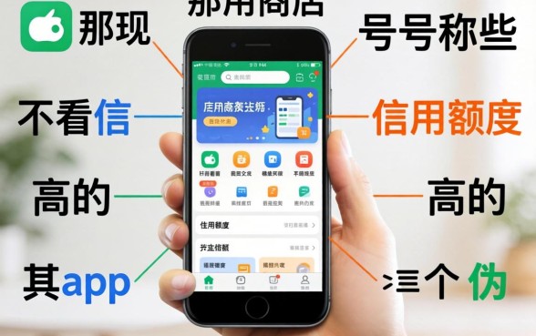 我翻遍了手机应用商店，发现那些号称不看信用额度高的app其实是个伪命题