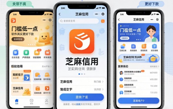我试了几个不授权芝麻信用的贷款APP,发现门槛低一点的软件其实更好下款