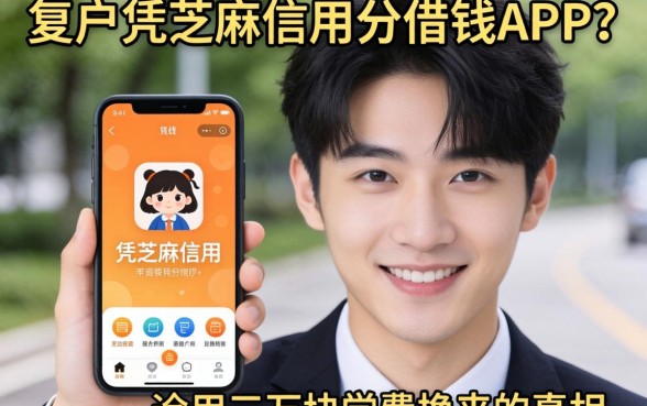 黑户凭芝麻信用分借钱的app？我用三万块学费换来的真相