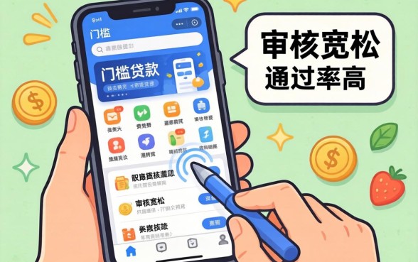 盘点几个低门槛的贷款软件,审核宽松通过率高