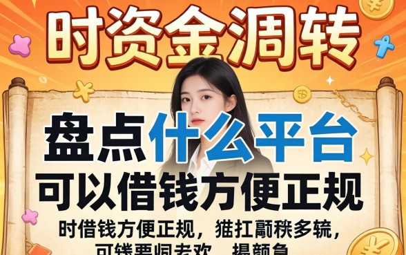 急需资金周转？盘点什么平台可以借钱方便正规的