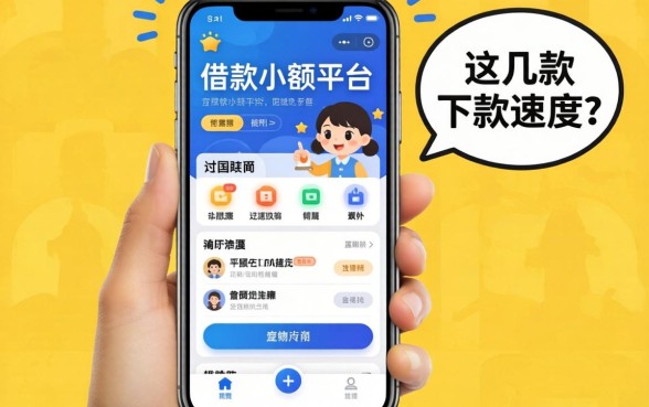 实测借款小额平台有哪些软件？这几款下款速度让人意外