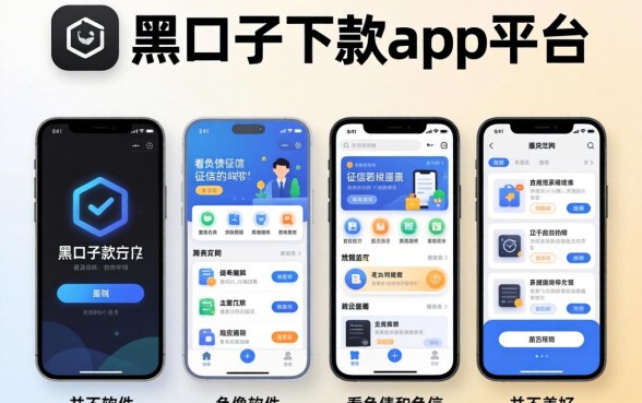 我试了几个黑口子下款app平台，发现不看负债和征信的软件并不像传说中那么美好
