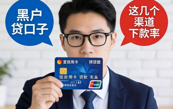 揭秘黑户以信用卡贷款的口子,这几个渠道下款率尚可