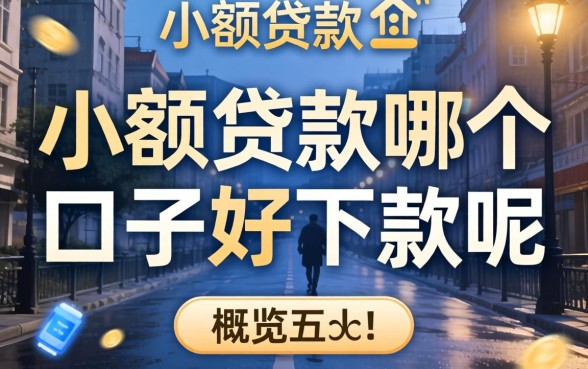 小额贷款哪个口子好下款呢，概览五个无视黑白无视征信申请就下款的平台