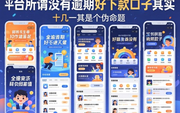我试了十几个平台,发现所谓没有逾期好下款口子其实是个伪命题