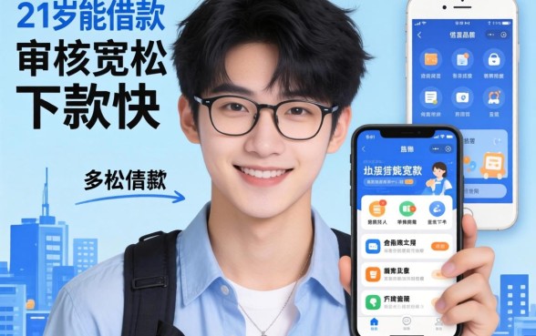 盘点几个21岁能借款的软件，审核宽松下款快