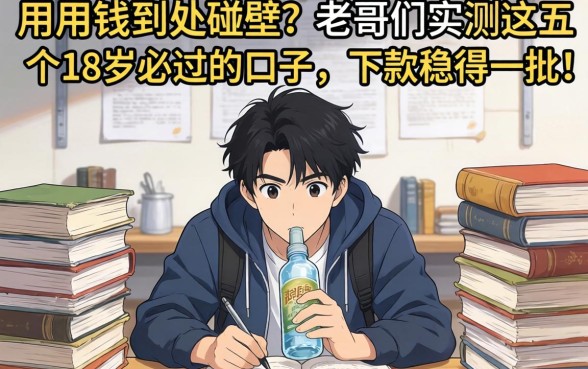 急用钱到处碰壁？老哥们实测这五个18岁必过的口子，下款稳得一批！