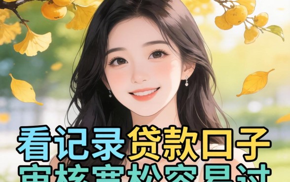 揭秘几个不看记录的贷款口子，审核宽松容易过