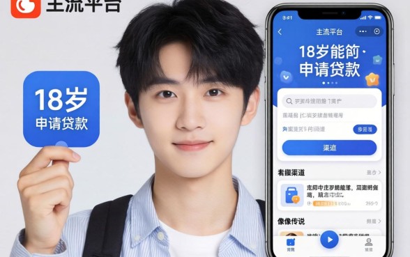 我试遍了主流平台，发现18岁能申请贷款的渠道并不像传说中那么少