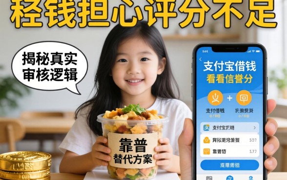 急需用钱却担心评分不足？支付宝借钱看不看信誉分？揭秘真实审核逻辑与靠谱替代方案