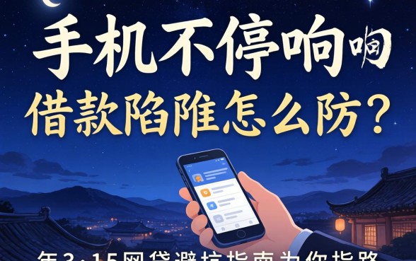 深夜手机不停响，借款陷阱怎么防？2026年3·15网贷避坑指南为你指路