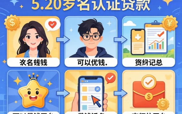 无需实名认证贷款,汇总5个20岁可以借钱平台不查征信的口子