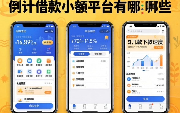实测借款小额平台有哪些软件？这几款下款速度让人意外