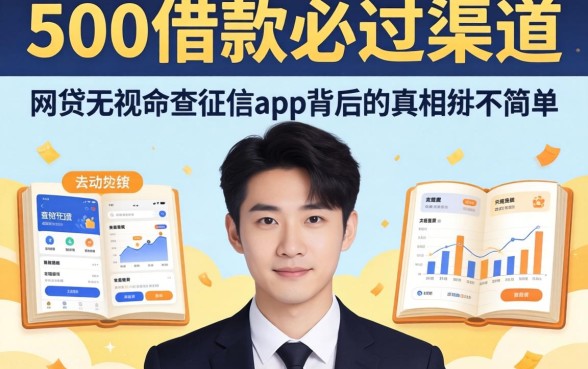 我试了所谓的500借款必过2026渠道，发现网贷无视不查征信app背后的真相并不简单