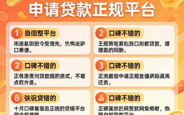 网上申请贷款正规的平台有哪些?整理了十个口碑不错的