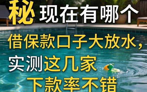 揭秘现在有哪个借款口子大放水，实测这几家下款率不错