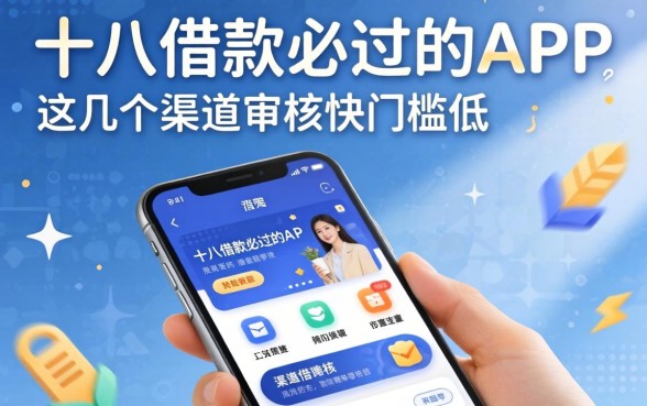 揭秘十八借款必过的APP,这几个渠道审核快门槛低
