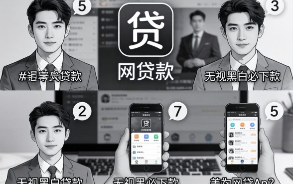 网上最容易的贷款，细致阐述5个无视黑白必下款的网贷app