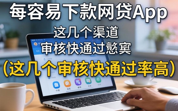 盘点最容易下款的网贷app，这几个渠道审核快通过率高