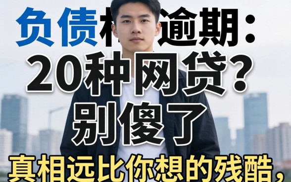 无视负债和逾期的20种网贷？别傻了，真相远比你想的残酷