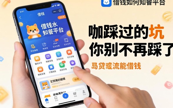 手机上借钱有哪些平台可以借钱?我踩过的坑你别再踩了