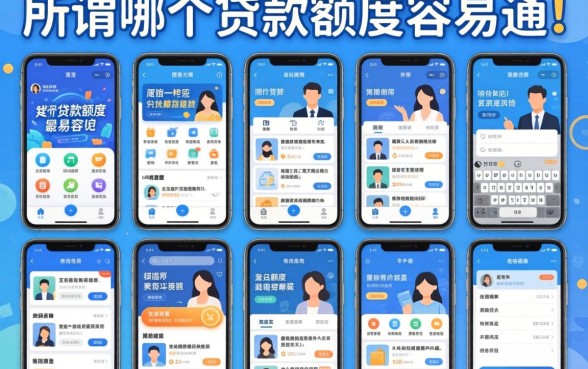 我试了十几个平台,发现所谓哪个贷款额度最容易通过其实是个伪命题