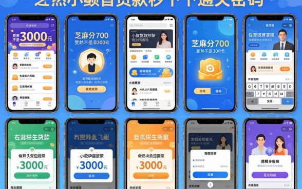 我试了十几个平台，发现芝麻分700竟然不是3000元小额贷款秒下的通关密码