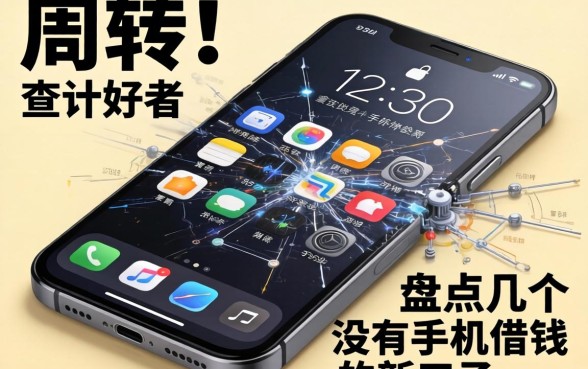 手机损坏急需周转？盘点几个没有手机借钱的新口子