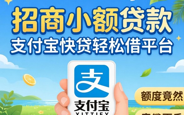我试了2026招商小额贷款,发现支付宝快贷轻松借平台的额度竟然更香