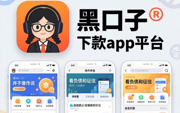 我试了几个黑口子下款app平台，发现不看负债和征信的软件并不像传说中那么美好