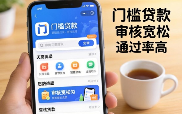 盘点几个低门槛的贷款软件,审核宽松通过率高