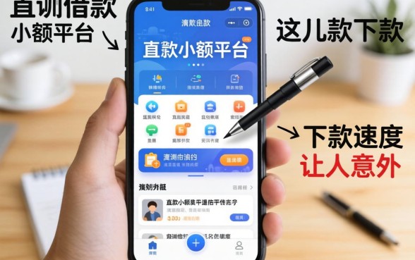 实测借款小额平台有哪些软件？这几款下款速度让人意外