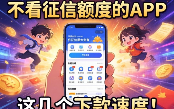 揭秘不看征信额度大的app,这几个下款速度惊人
