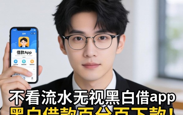 我试了那些号称不看流水无视黑白百分百下款的借款app，结果和我想的完全不一样