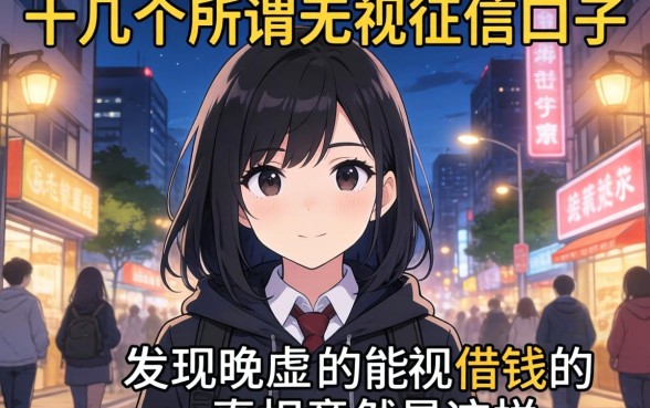 我试了十几个所谓的无视征信口子，发现晚上能借钱的app真相竟然是这样