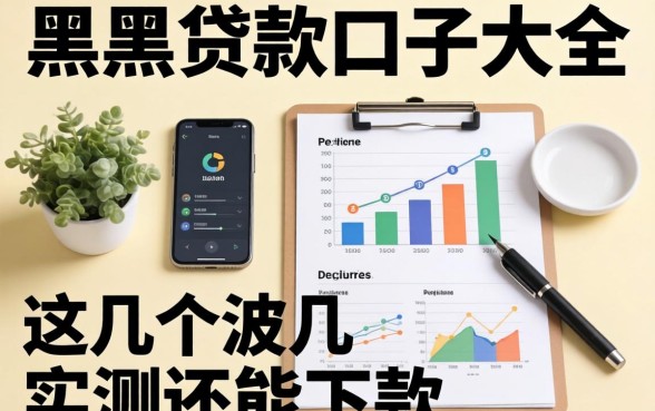 整理了一份网黑贷款口子大全，这几个实测还能下款