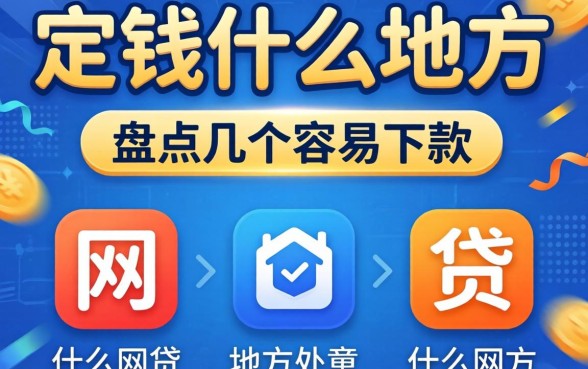 急需用钱什么地方可以网贷?盘点几个容易下款的平台