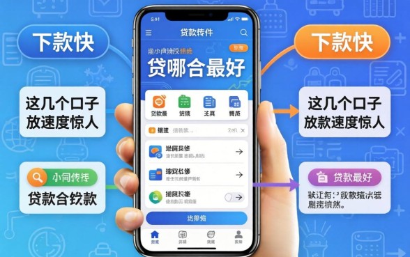 实测贷款软件哪个最好下款快，这几个口子放款速度惊人