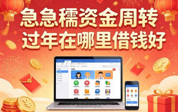 过年急需资金周转？过年在哪里借钱好呢？揭秘五大靠谱借款平台