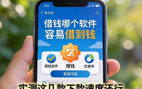 手机借钱哪个软件容易借到钱？实测这几款下款速度还行