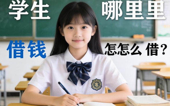 学生在哪里借钱怎么借？整理了几个靠谱的借款渠道