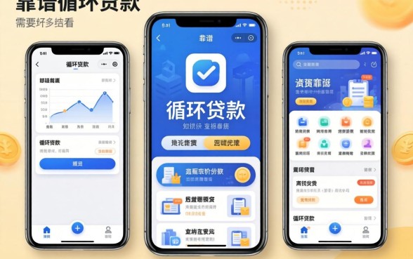 整理了几个靠谱的循环贷款的软件，有需要的可以看看