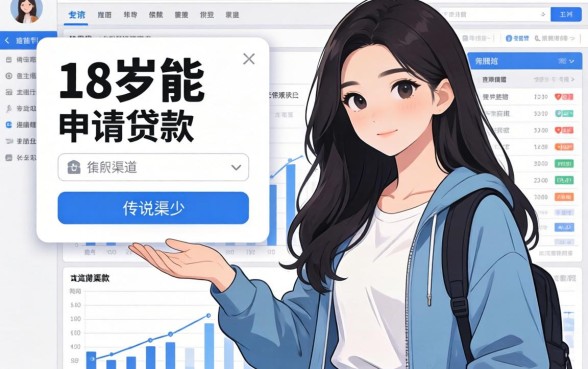 我试遍了主流平台，发现18岁能申请贷款的渠道并不像传说中那么少