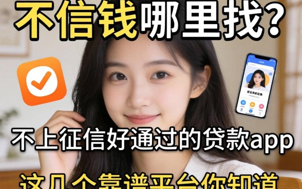 急需用钱哪里找？不上征信好通过的贷款app有哪些？这几个靠谱平台你知道吗？