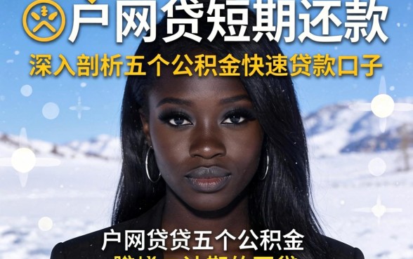 黑户网贷短期还款，深入剖析五个公积金快速贷款口子