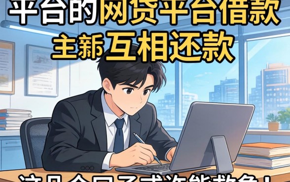 揭秘不同的网贷平台借款互相还款，这几个口子或许能救急