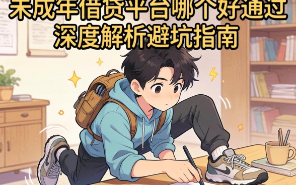 急需用钱却碰壁？未成年借贷平台哪个好通过？深度解析避坑指南