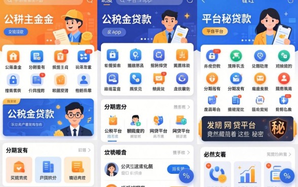 我查了十几款公积金贷款平台app，发现分期有额度的网贷平台竟然藏着这些秘密